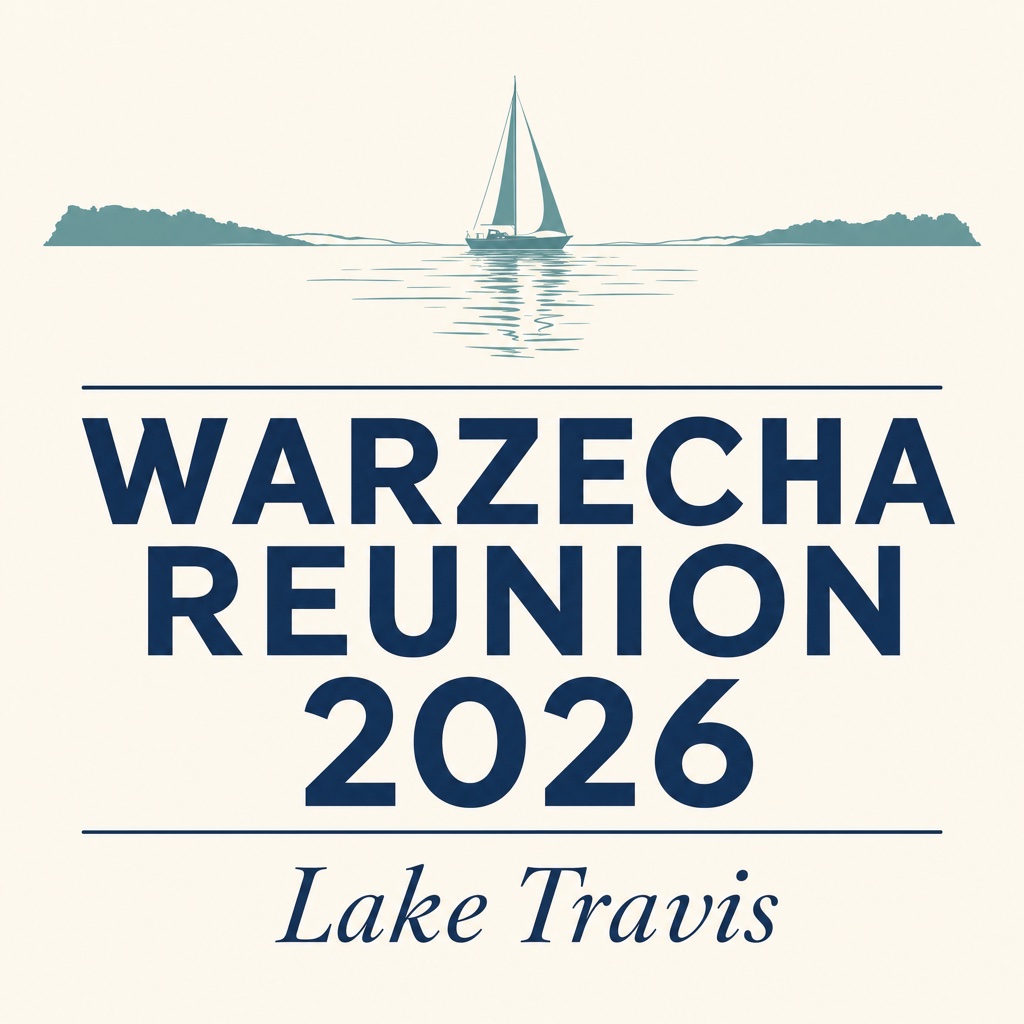 Lake Day reunion template — concept reference